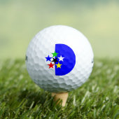 Vlaggen van de wereld - FOTW - vlag Golf Balls Golfballen (Insitu Shirt)