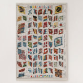 vlaggen van de Wereld Illustratie (1892) Legpuzzel (Verticaal)