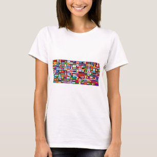 Vlaggen van de wereld t-shirt