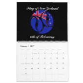 Vlaggen van de World Wall Agenda 2015 Kalender (Feb 2027)