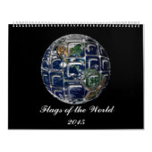 Vlaggen van de World Wall Agenda 2015 Kalender (Hoes)