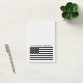 Vlaggen van God Bless America Post-it® Notes (Kantoor)