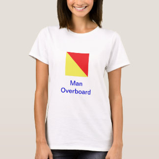 Vlaggen van het internationale maritieme signaal t-shirt