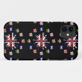 Vlaggen van het Verenigd Koninkrijk Case-Mate iPhone Case (Achterkant (horizontaal))