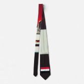 Vlaggen van inspiratie (Jemen) Stropdas (Achterkant)