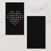 Vlaggen van internationale landen — Verslaafd aan  Visitekaartje (Voorkant / Achterkant)