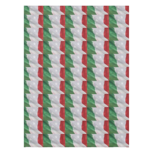 vlaggen van Italië en de Verenigde Staten Tafelkleed (Voorkant)