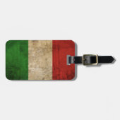 Vlaggen van land met bijzondere druk | Italië Bagagelabel (Voorkant horizontaal)
