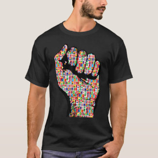 Vlaggen van landen van de World International Trav T-shirt