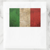 Vlaggen van noodlijdende landen Italië | Rechthoekige Sticker (Tas)