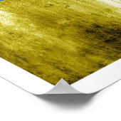 vlaggen van Oekraïne en de Verenigde Staten Poster (Hoek)