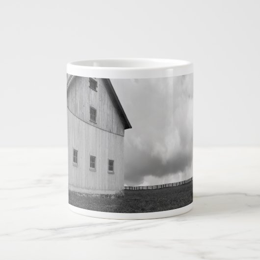 Vlaggen van onze boeren - Barn met Amerikaanse vla Grote Koffiekop (Voorkant)