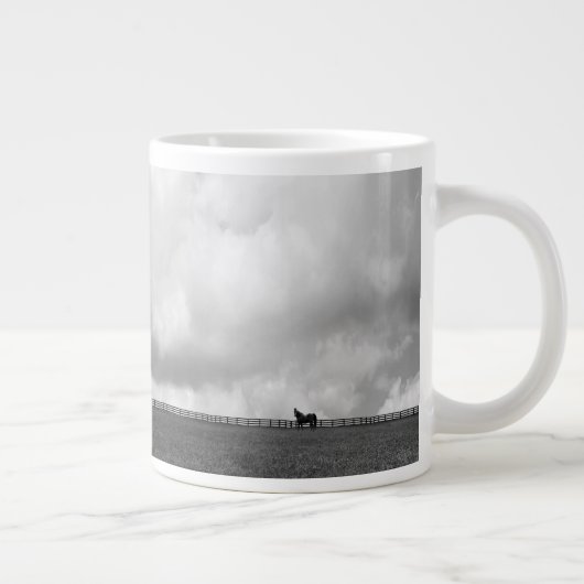 Vlaggen van onze boeren - Barn met Amerikaanse vla Grote Koffiekop (Rechts)