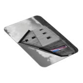 Vlaggen van onze boeren - Barn met Amerikaanse vla Magneet (Rechterzijde)