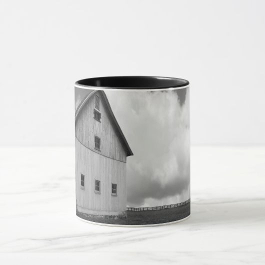 Vlaggen van onze boeren - Barn met Amerikaanse vla Mok (Midden)