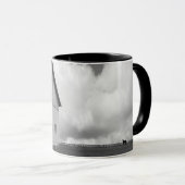 Vlaggen van onze boeren - Barn met Amerikaanse vla Mok (Voorkant rechts)