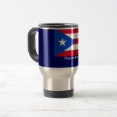 Vlaggen van Puerto Rico Reisbeker (Voorkant links)
