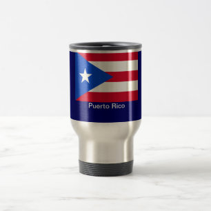 Vlaggen van Puerto Rico Reisbeker
