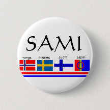 vlaggen van Sami en Scandinavië