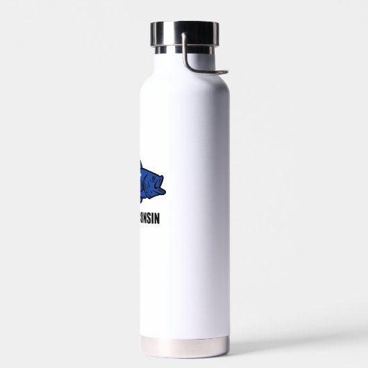 Vlaggen van visvisviskregel waterfles (Links)