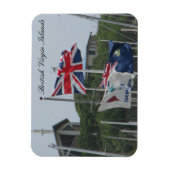 Vlaggen @ Virgin Gorda Magneet (Verticaal)