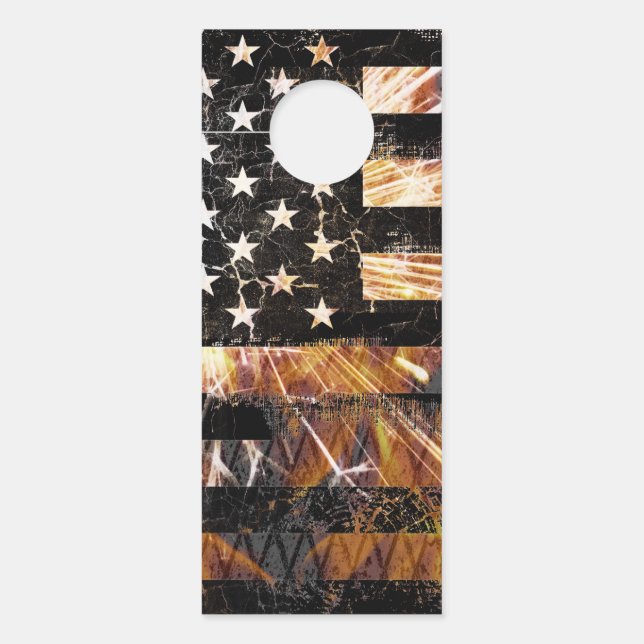 Vlaggen voor industriële bouw deurhanger (Voorkant)