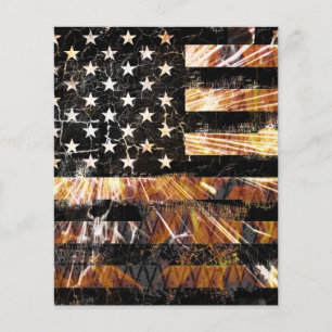 Vlaggen voor industriële bouw flyer