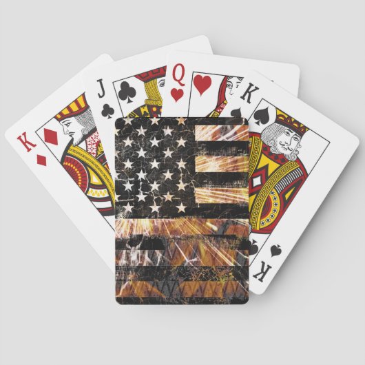 Vlaggen voor industriële bouw pokerkaarten (Achterkant)