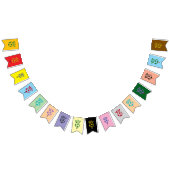 Vlaggenbanner Footprints of Glory – WK voetbal Vlaggetjes (Alle)