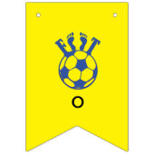 Vlaggenbanner Footprints of Glory – WK voetbal Vlaggetjes (Derde vlag)