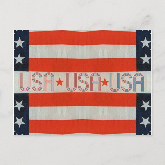 VlaggenBriefkaart VS Briefkaart (Voorkant)