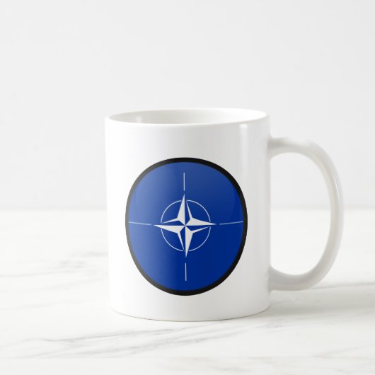 Vlaggencirkel natokwaliteit koffiemok (Rechts)
