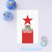 Vlaggendecor van de REPUBLIEK KLIFORNIË Flyer (Enkel)