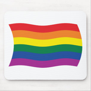 Vlaggendeken Gay Pride Beweging Muismat
