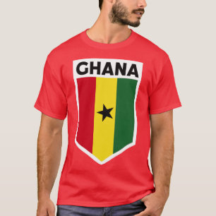 Vlaggenembleem van Ghana T-shirt