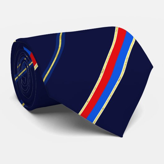 Vlaggenes van Catania Stropdas (Opgerold)