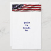Vlaggenfabriek in de Verenigde Staten Briefpapier (Voorkant / Achterkant)