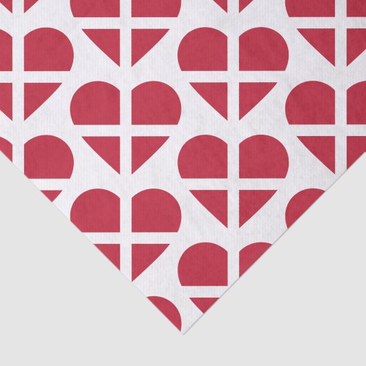 Vlaggengeïnspireerde hart Zwitserland/Zwitserland Tissuepapier (Detail)