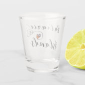 Vlaggenhartslag van de Balearen, de Balearen, Shot Glas (Achterkant)