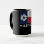  vlaggenhervorming van de vlaggenstaat Mississippi Mok (Voorkant links)