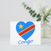 Vlaggenhuis Congo Briefkaart (Staand voorkant)