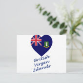 Vlaggenhuis van de Britse Maagdeneilanden Briefkaart (Staand voorkant)