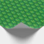 Vlaggenhuiswerkdocument van Mauritanië Cadeaupapier (Hoek)