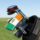 Vlaggenjas van de Ivoorkust Golfheadcover (Insitu)