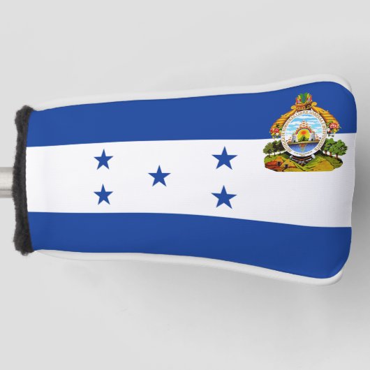 Vlaggenjas van Honduras Golfheadcover (Voorkant)