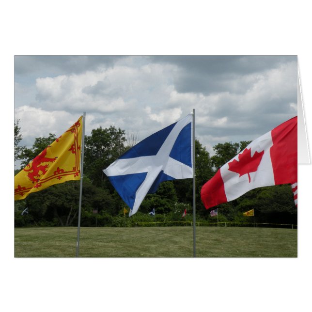 Vlaggenkaart (Voorkant Horizontaal)