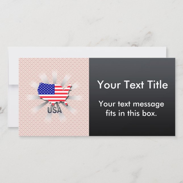 Vlaggenkaart 2.0 van de Verenigde Staten (Voorkant)