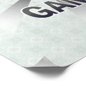 Vlaggenkaart 2.0 van Gambia Poster (Hoek)