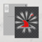 Vlaggenkaart 2.0 van Trinidad en Tobago Briefkaart (Voorkant / Achterkant)