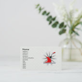 Vlaggenkaart 2.0 van Trinidad en Tobago Visitekaartje (Staand voorkant)